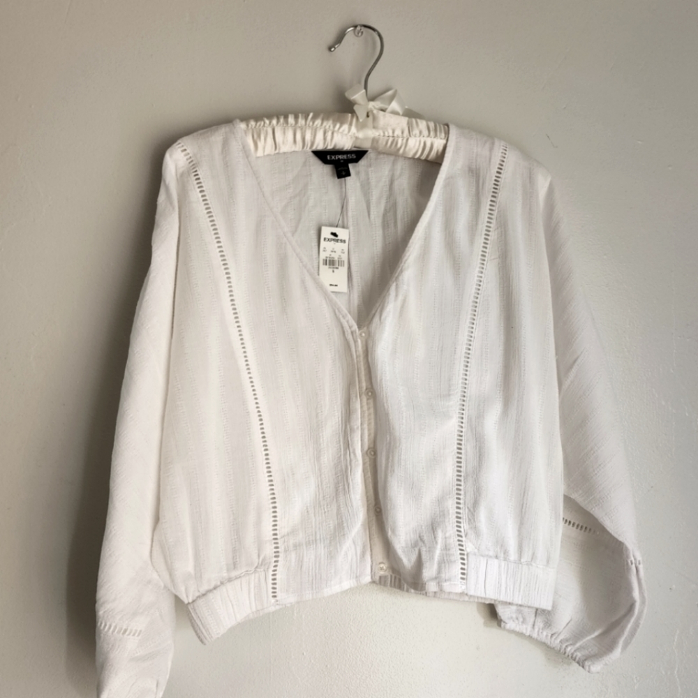 Express Crop Blouse